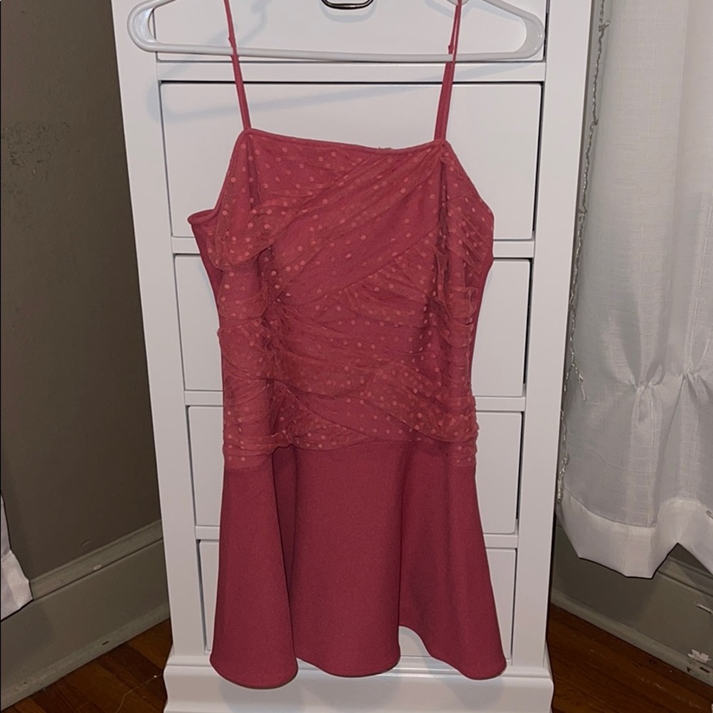 Pink dress